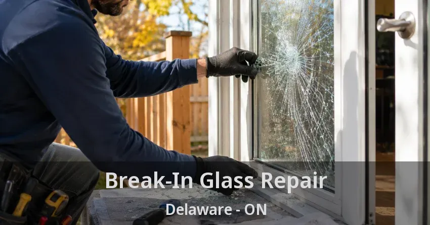 Break-In Glass Repair Delaware - ON