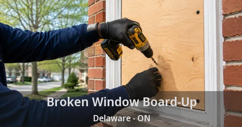 Broken Window Board-Up Delaware - ON