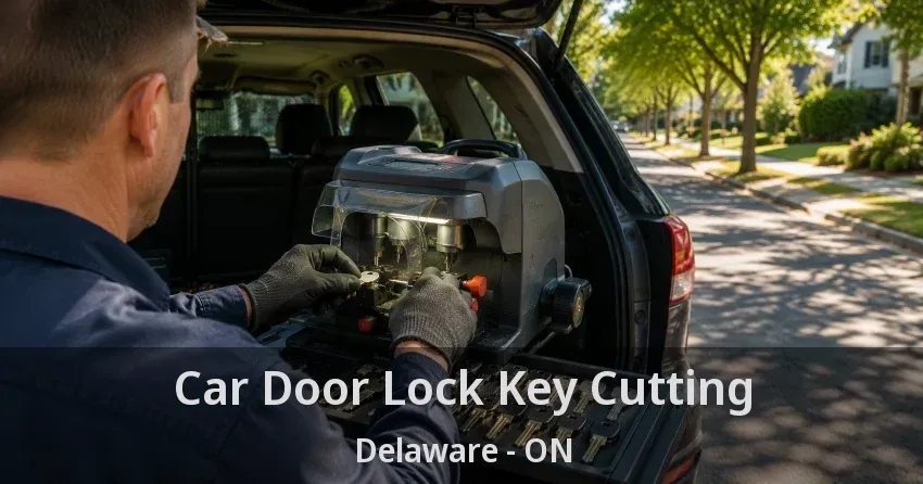 Car Door Lock Key Cutting Delaware - ON
