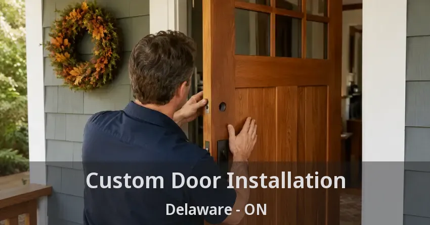 Custom Door Installation Delaware - ON