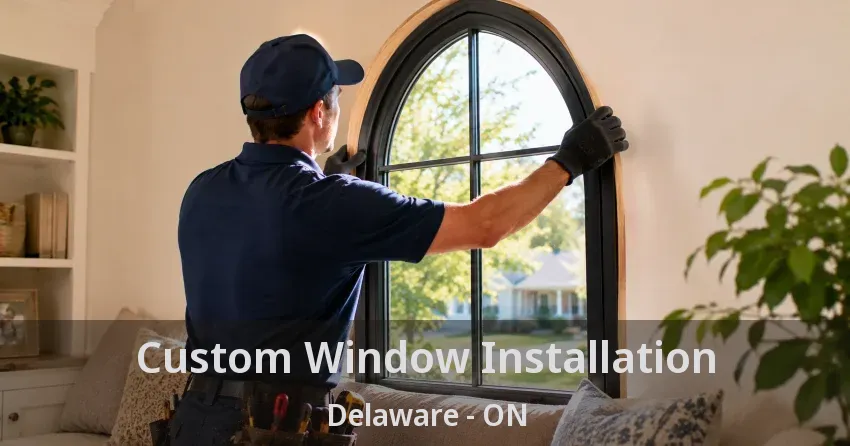 Custom Window Installation Delaware - ON