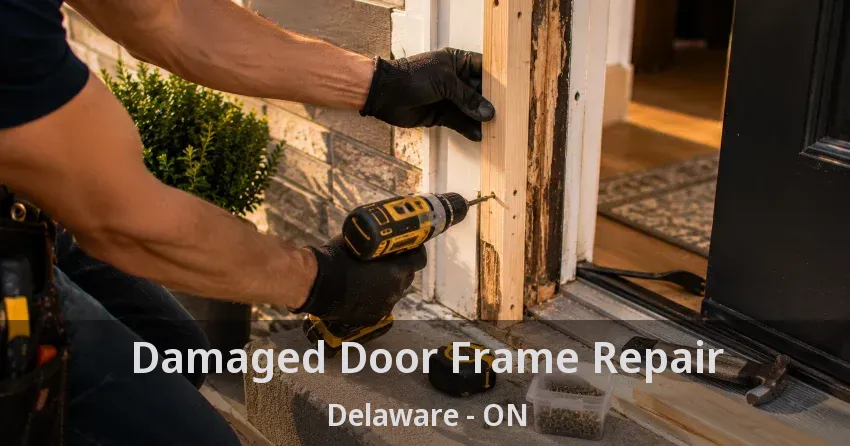 Damaged Door Frame Repair Delaware - ON