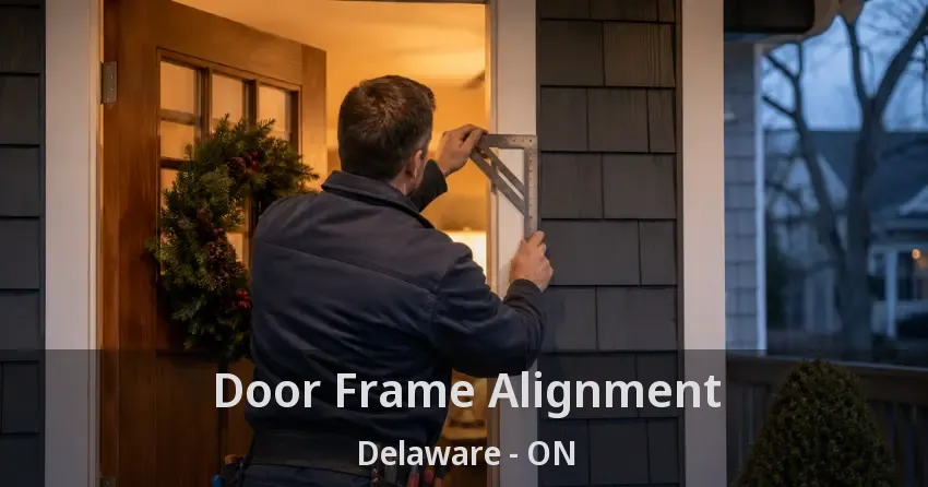 Door Frame Alignment Delaware - ON