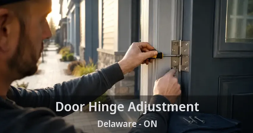 Door Hinge Adjustment Delaware - ON