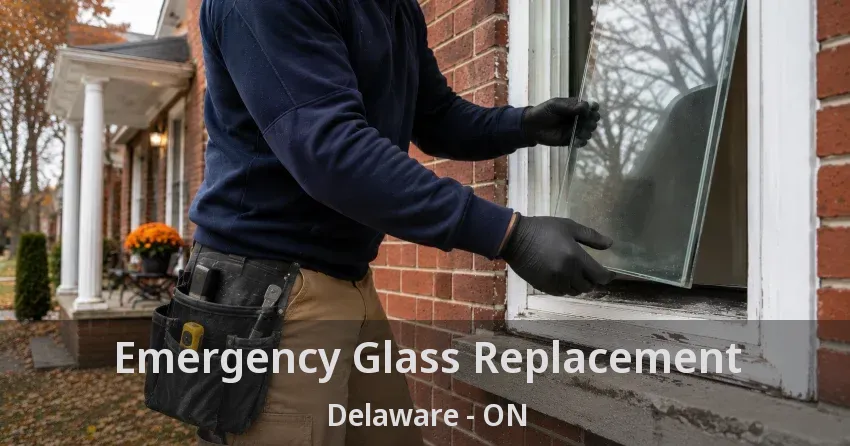 Emergency Glass Replacement Delaware - ON