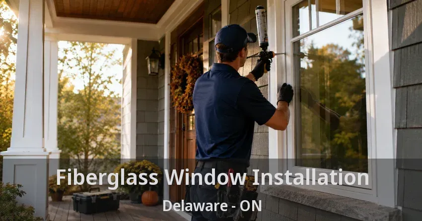 Fiberglass Window Installation Delaware - ON