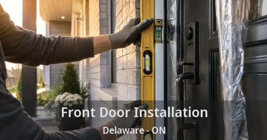 Front Door Installation Delaware - ON