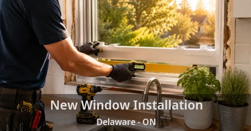 New Window Installation Delaware - ON