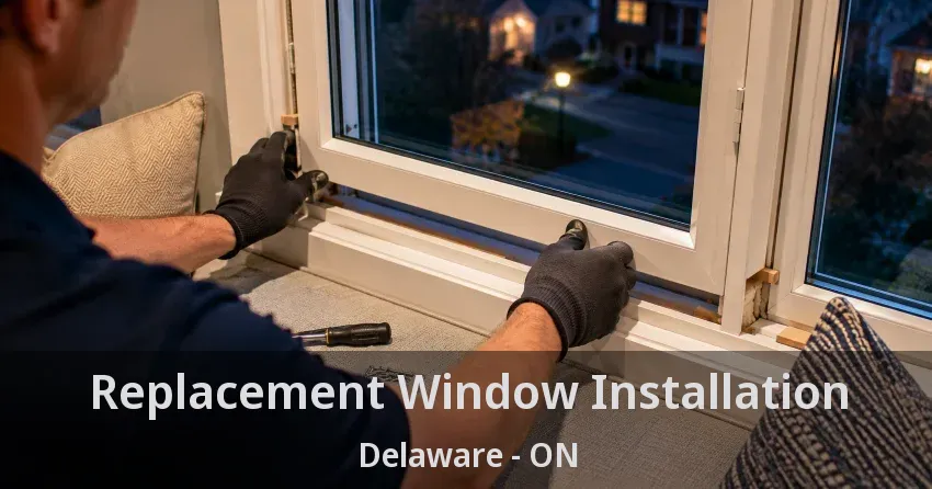 Replacement Window Installation Delaware - ON