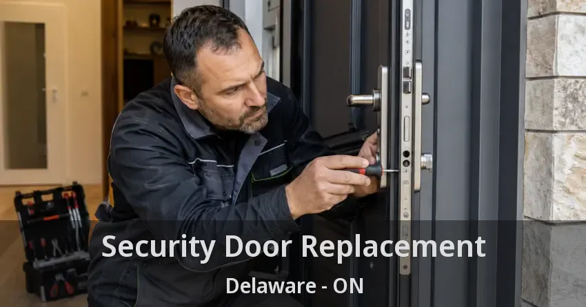 Security Door Replacement Delaware - ON