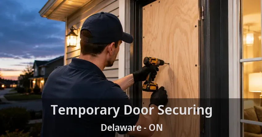 Temporary Door Securing Delaware - ON